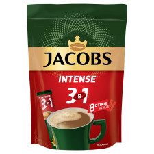 Напій кавовий Jacobs 3в1 Intense розчинний 12г х 8шт mini slide 1