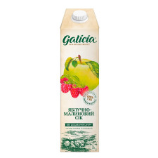 Сок Galicia Яблоко-малина неосветленный пастеризованный 1л mini slide 2
