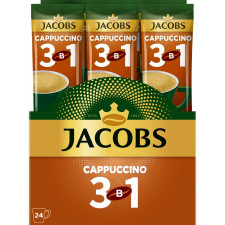 Напій кавовий Jacobs 3в1 Cappuccino розчинний 12,5г х 24шт mini slide 3