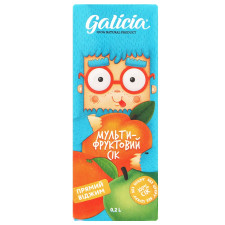 Сок Galicia мультифруктовый с мякотью из смеси плодов 200мл mini slide 3