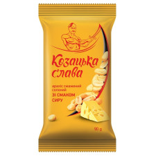 Арахіс Козацька Слава смажений солоний зі смаком сиру 90г mini slide 2