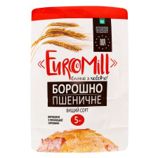 Мука EuroMill пшеничная 5кг mini slide 1