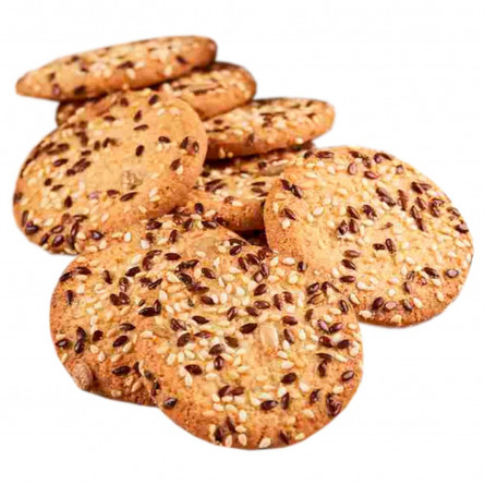 Печиво Biscotti Cookies time з насінням 180г slide 2
