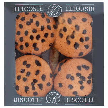 Печиво Biscotti Американське зі шматочками глазурі 400г slide 4