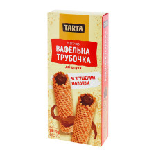 Трубочки вафельні Tarta зі згущеним молоком 110г 2шт mini slide 1