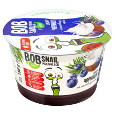 Десерт Bob Snail на кокосовому кремі чорниця 180г mini slide 1