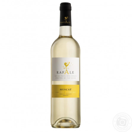 Вино Rafale Muscat Sec Cotes Catalanes біле сухе 12.5% 0,75л slide 1