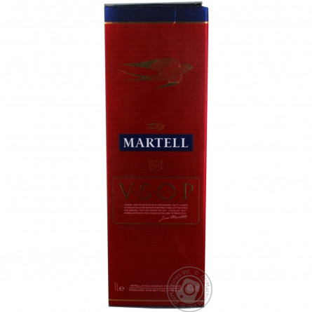 Коньяк Martell VSOP 40% 1л в подарунковiй упаковцi slide 3