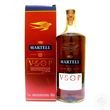 Коньяк Martell VSOP 40% 1л в подарунковiй упаковцi slide 4