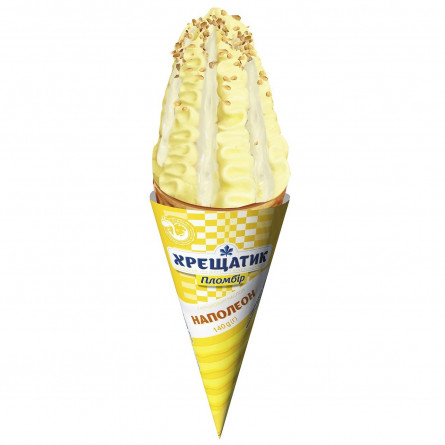 Мороженое Хрещатик Наполеон пломбир 15% 140г slide 1