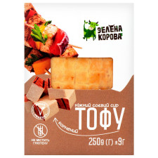 Сир соєвий Зелена корова Тофу копчений 250г mini slide 3