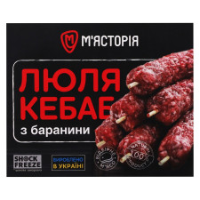 Напівфабрикат м'ясний М'ясторія Люля-кебаб з яловичини та баранини заморожений 750г mini slide 2