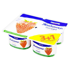 Йогурт Живинка полуниця 1,2% 4х115г mini slide 1