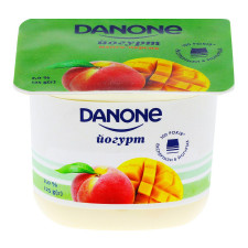 Йогурт Danone манго-персик 2% 125г mini slide 1