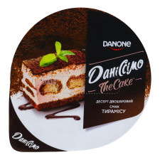 Десерт кисломолочный Даниссимо The Cake Тирамису 5,4% 200г mini slide 2