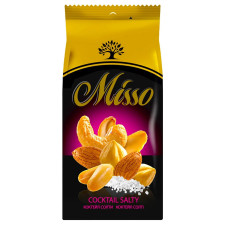 Асорті солоних горіхів Misso Коктейл Солті 125г mini slide 1
