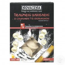 Пельмені Novaizha Улюблені зі свининою та яловичиною 650г mini slide 2