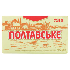 Суміш рослинно-молочна Полтавське Традиційна несолона 72,5% 400г mini slide 2
