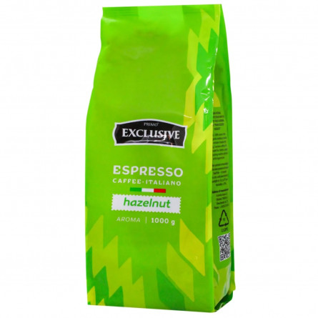 Кофе Primo Exclusive Espresso Hazelnut в зернах 1кг slide 1