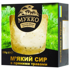 Сыр Мукко мягкий с пряными травами 250г mini slide 1
