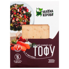 Сир Зелена Корова Тофу з овочами і травами 300г mini slide 1