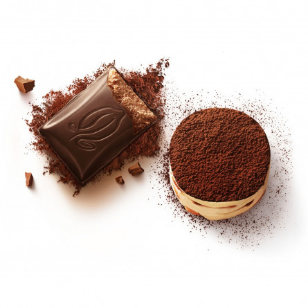 Шоколад СВІТОЧ® Десерт смак Тірамісу чорний з начинкою 85г slide 4