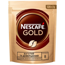 Кофе NESCAFÉ® Gold растворимый 120г mini slide 1
