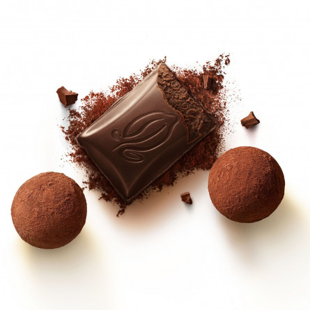 Шоколад СВІТОЧ® Десерт смак Трюфель чорний з начинкою 90г slide 4