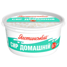 Сир кисломолочний Яготинський Домашній нежирний 0,6% 370г mini slide 2