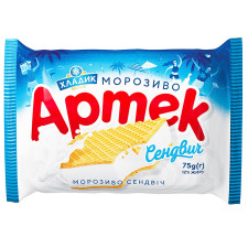 Морозиво-сендвіч Хладик Артек 75г mini slide 2