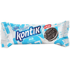 Печенье-сэндвич Konti Super Kontik с начинкой со вкусом молока 76г mini slide 1