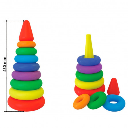 Іграшка Tehnok Пірамідка 2 slide 2