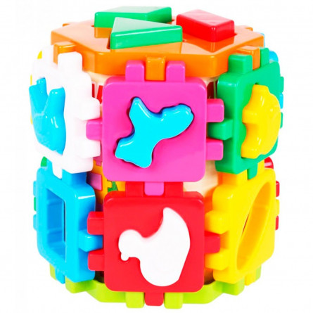 Іграшка куб Технок Конструктор Розумний малюк slide 1