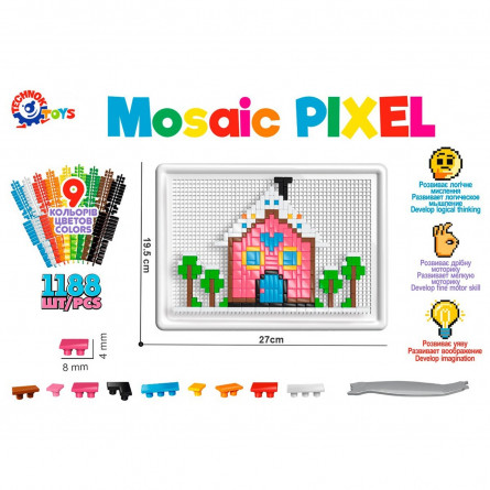 Игрушка ТехноК Мозаика развивающая slide 4