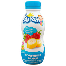 Йогурт Агуша полуниця-банан 2,7% 200г mini slide 1