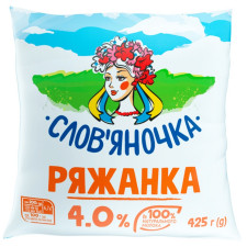Ряжанка Слов'яночка 4% 425г mini slide 1