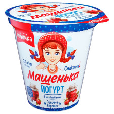 Йогурт Ромол Машенька суничне варення 5% 270г mini slide 1