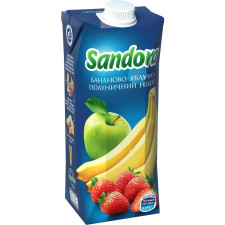 Нектар Sandora бананово-яблочно-клубничный 0,5л mini slide 6