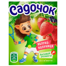 Сік Садочок яблучно-полуничний 0,2л mini slide 2