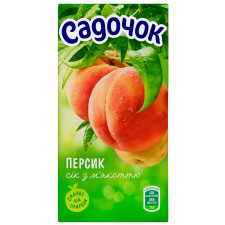Сік Садочок персиковий з м'якоттю 0,5л mini slide 2