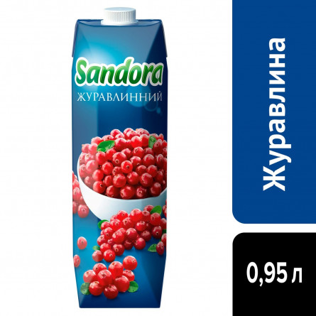 Морс Sandora журавлинний 0,95л slide 4