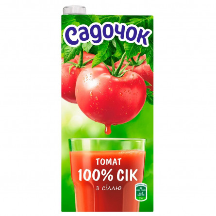 Сік Садочок томатний з сіллю 0,95л slide 2