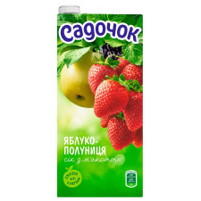 Сок Садочок яблочно-клубничный 0,95л mini slide 2
