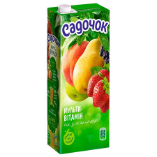 Сік Садочок мультивітамінний з м'якоттю 1,45л mini slide 1