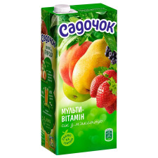 Сік Садочок мультивітамінний з м'якоттю 1,93л mini slide 1