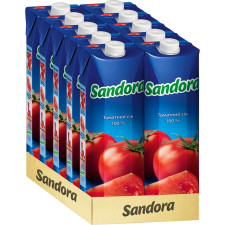 Сок Sandora томатный с солью 0,95л mini slide 2
