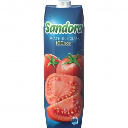 Сок Sandora томатный с солью 0,95л slide 3