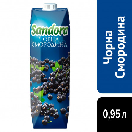 Нектар Sandora черная смородина 0,95л slide 4