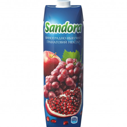Нектар Sandora виноградно-яблочно-гранатовый 0,95л slide 3