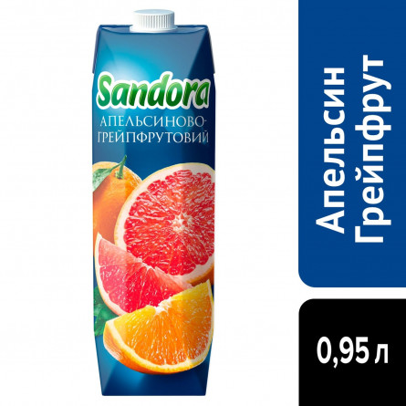 Нектар Sandora апельсиново-грейпфрутовий 0,95л slide 4